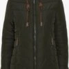 OXMO Winterjacken Winterjacke Mala Frauen Dunkelgrün