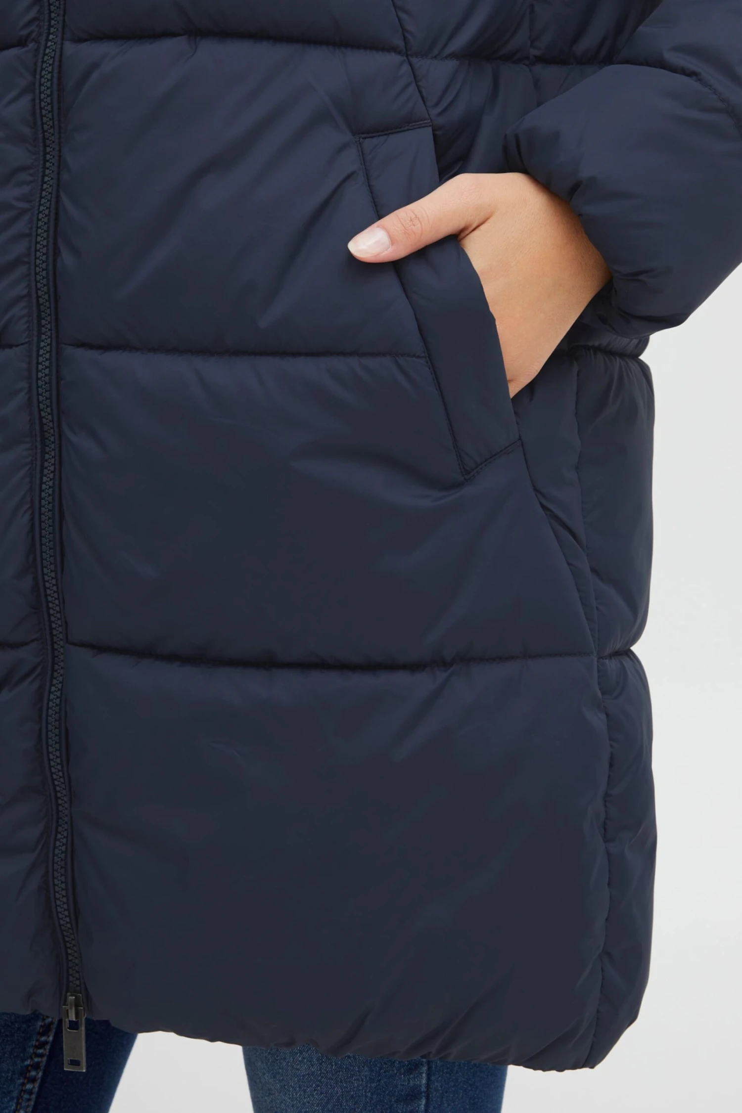 OXMO Winterjacken Winterjacke Bodil Frauen Navy / Dunkelblau 6 OXMO Winterjacken Winterjacke Bodil Frauen Navy / Dunkelblau – Bild 6