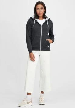 OXMO Sweatjacken Sweatjacke Binja Frauen Grau 8 OXMO Sweatjacken Sweatjacke Binja Frauen Grau -OXMO Verkaufs-Shop f9900fb32408844c5cab4bbdfb4885d2