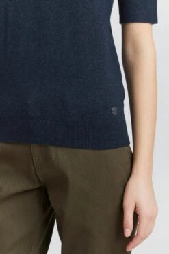 OXMO Pullover Strickpullover Helin Frauen Dunkelblau -OXMO Verkaufs-Shop faba418d3d0cca0980603c74983a41d0