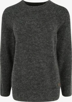 OXMO Pullover & Strick Pullover Gianna Frauen Grau