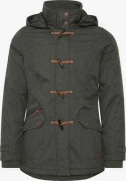 OXMO Winterjacken Winterparka Brooke Frauen Grün
