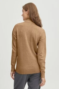 OXMO Rollkragenpullover Pullover Rita Frauen Beige 8 OXMO Rollkragenpullover Pullover Rita Frauen Beige -OXMO Verkaufs-Shop fbf594f7b8a29b41e6a9b73a96ea8286