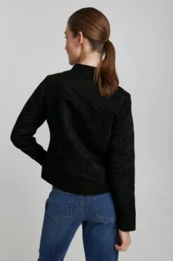 OXMO Lederjacken Jacke Peggy Frauen Schwarz -OXMO Verkaufs-Shop fe3d1e0695d0585f2b46c202d2389f28