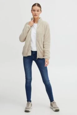 OXMO Sweatjacken Kapuzensweatshirtjacke Frauen Beige 10 OXMO Sweatjacken Kapuzensweatshirtjacke Frauen Beige -OXMO Verkaufs-Shop fe3eac486e58ec3f82b9af3807a6b186