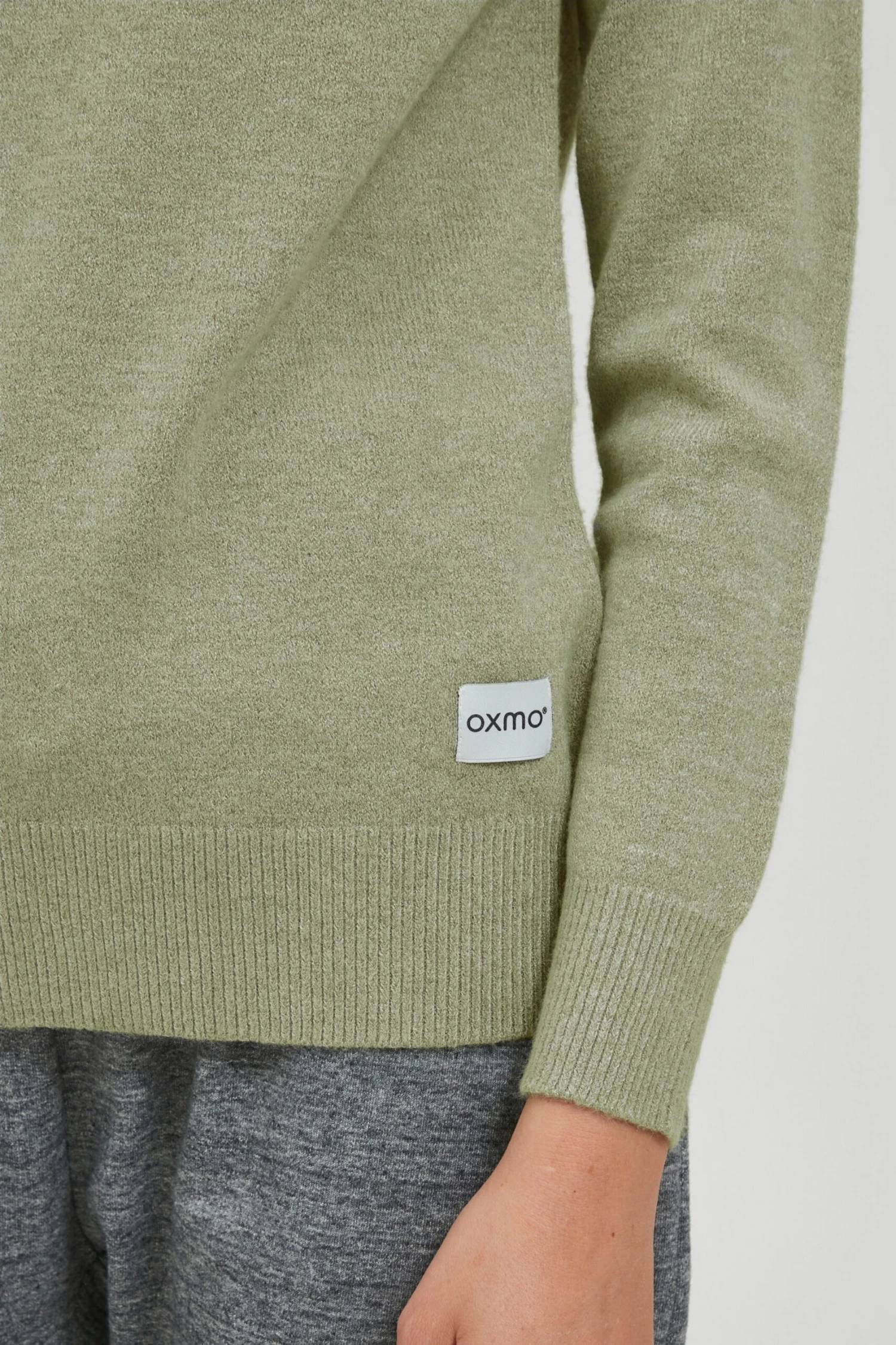 OXMO Pullover Strickpullover MARIA Frauen Grün 5 OXMO Pullover Strickpullover MARIA Frauen Grün – Bild 5