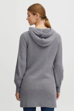 OXMO Kapuzenpullover Strickpullover Norma Frauen Graumeliert -OXMO Verkaufs-Shop fe72759c25610a338c51f2586f033db6