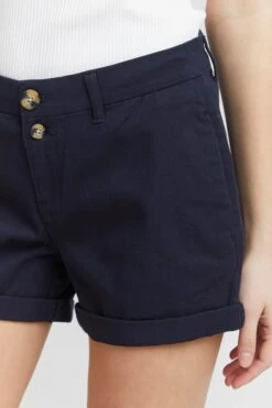 OXMO Shorts Regular Chinoshorts Piera Frauen Blau -OXMO Verkaufs-Shop fece908c99ea3c1958becc16cca0b53b