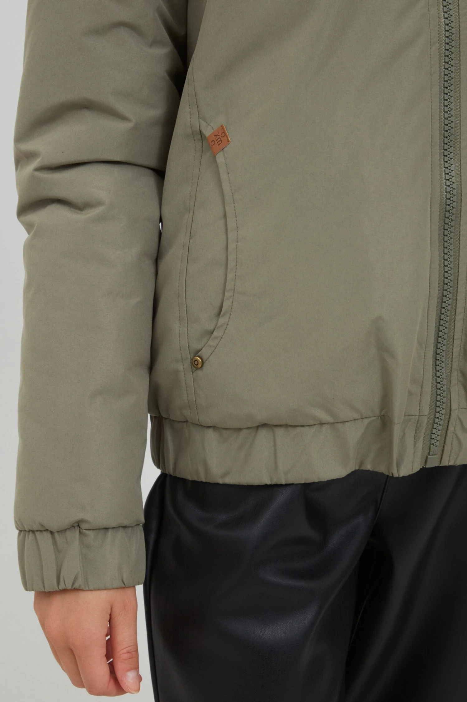 OXMO Winterjacken Winterjacke TANJA Frauen Oliv 6 OXMO Winterjacken Winterjacke TANJA Frauen Oliv – Bild 6